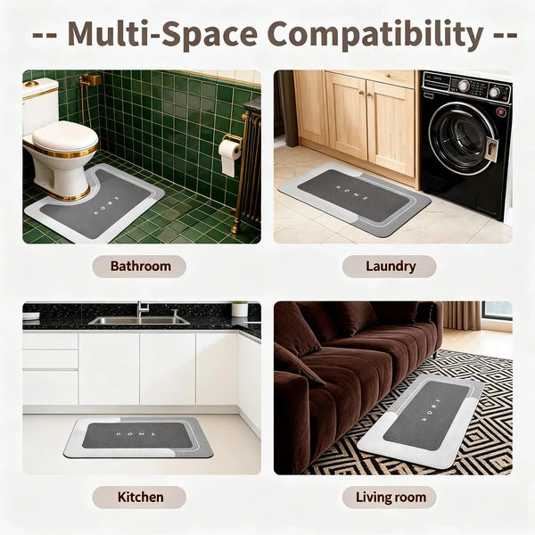 [vendor] 3PCS Absorbent Bath Mat Magic Rug Sets, Quick Drying