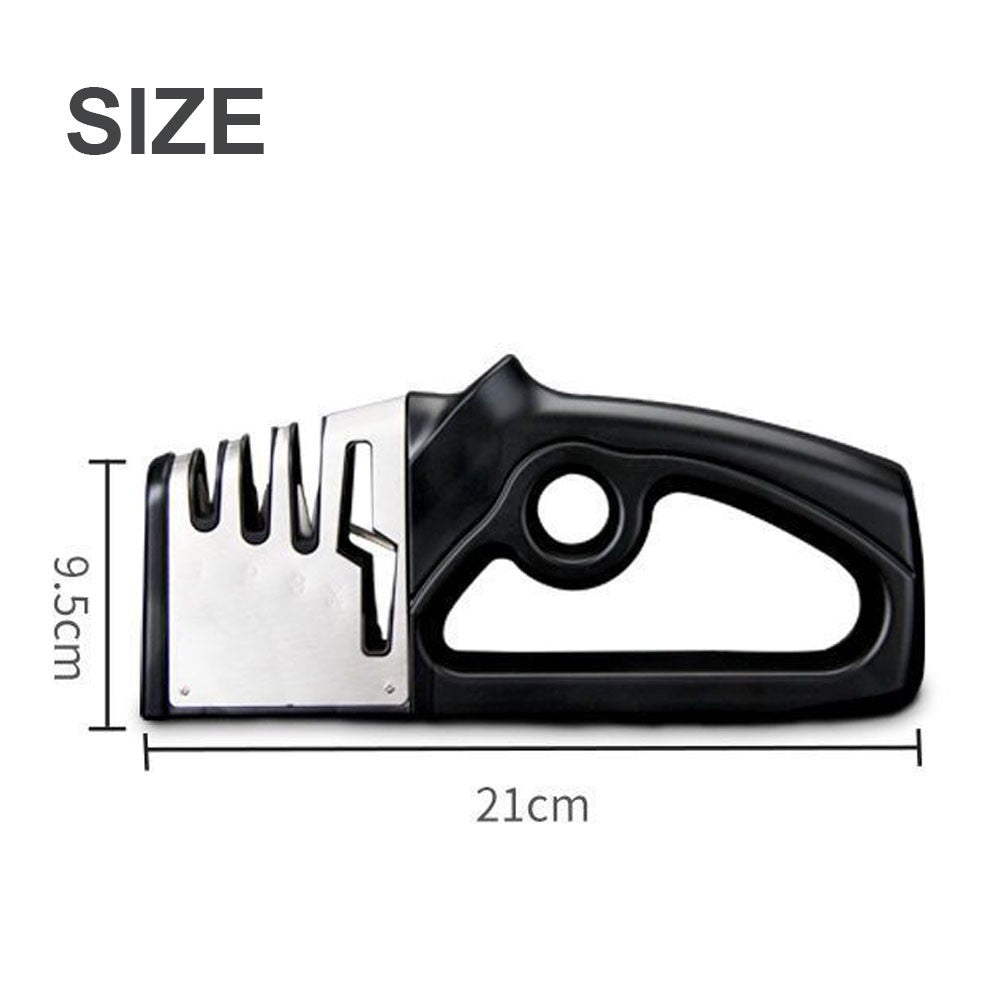 [vendor] 4 In1 Knife Sharpener Kitchen Grinder Diamond Knives For