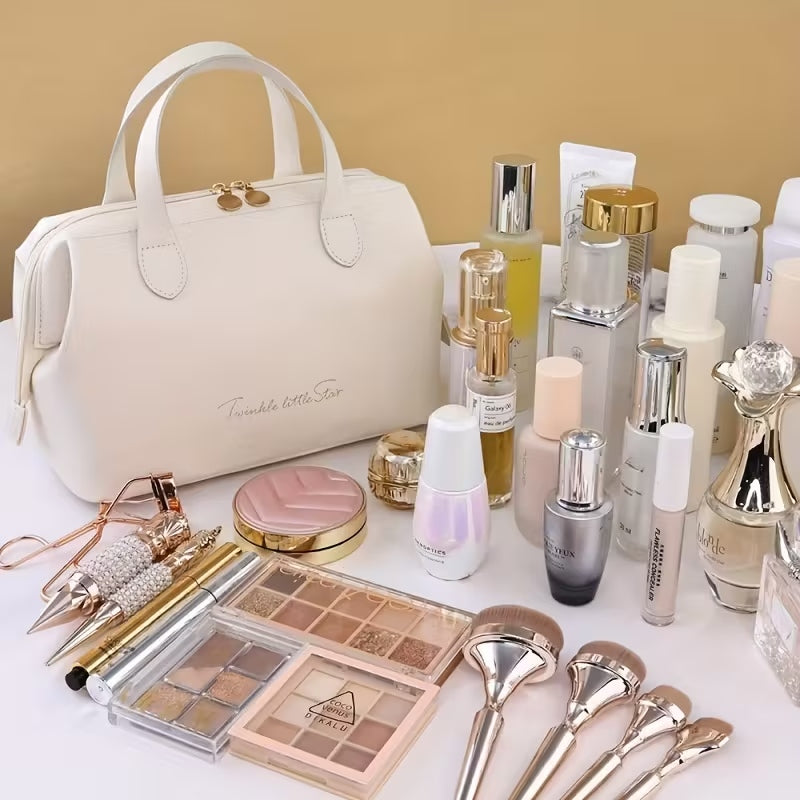 [vendor] Portable Cosmetic Bag For Makeup, Skin Care Waterproof