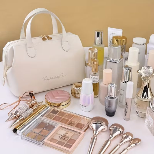 [vendor] Portable Cosmetic Bag For Makeup, Skin Care Waterproof