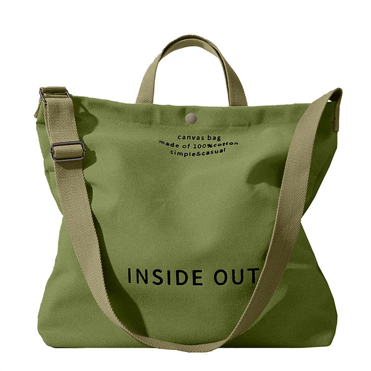 [vendor] Large Capacity Shopping Bags Woman Black Canvas Tote Bag