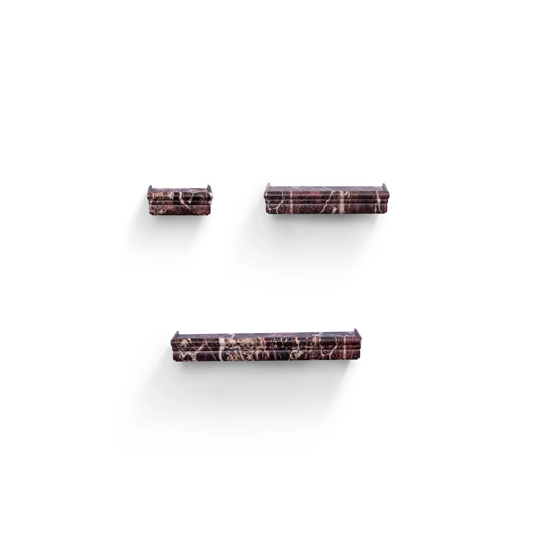 [vendor] Floating Shelves 17.9 Wall Mounted Wood Shelves For