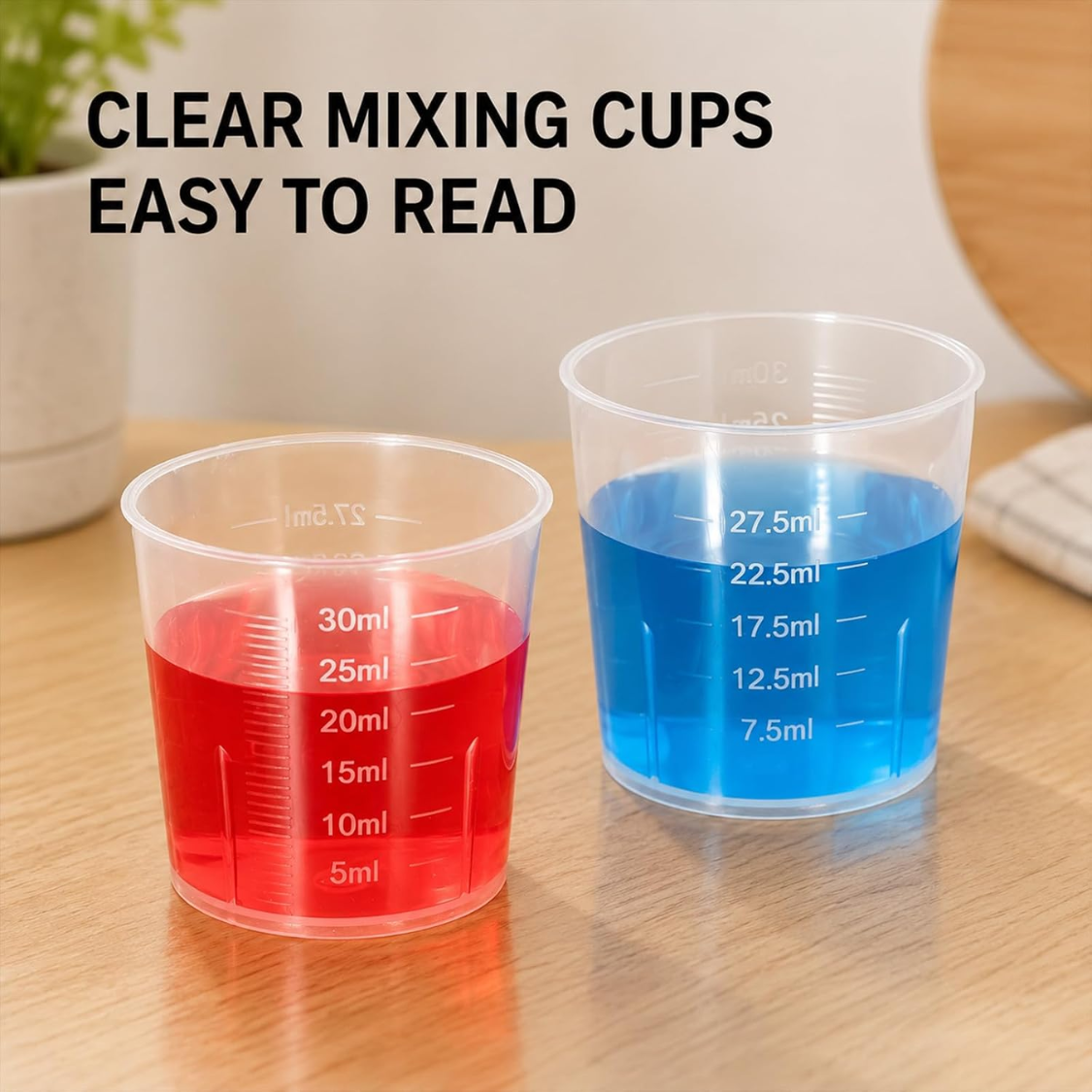 [vendor] Mini Liquid Measuring Cups, Graduated Beakers For