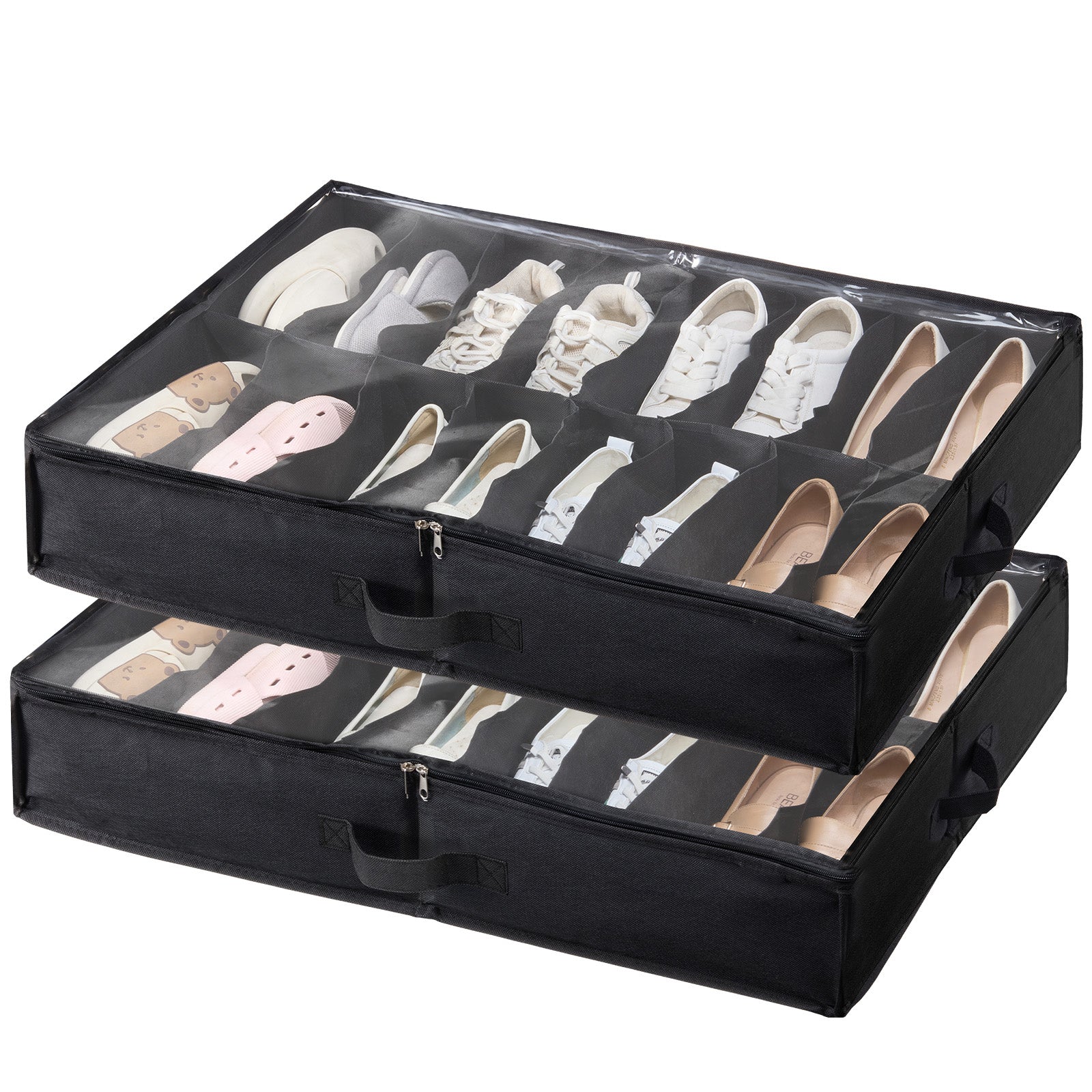 [vendor] Vevor Sturdy Under Bed Shoe Storage Organizer, Set Of 2,