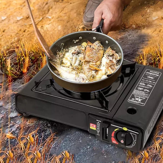 [vendor] Outdoor Camping Butane Gas Stove Portable Single Burner