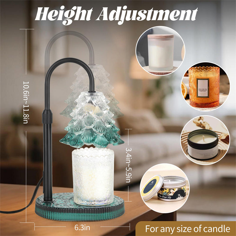 [vendor] Candle Warmer Lamp With Timer & Dimmer , Adjustable Wax