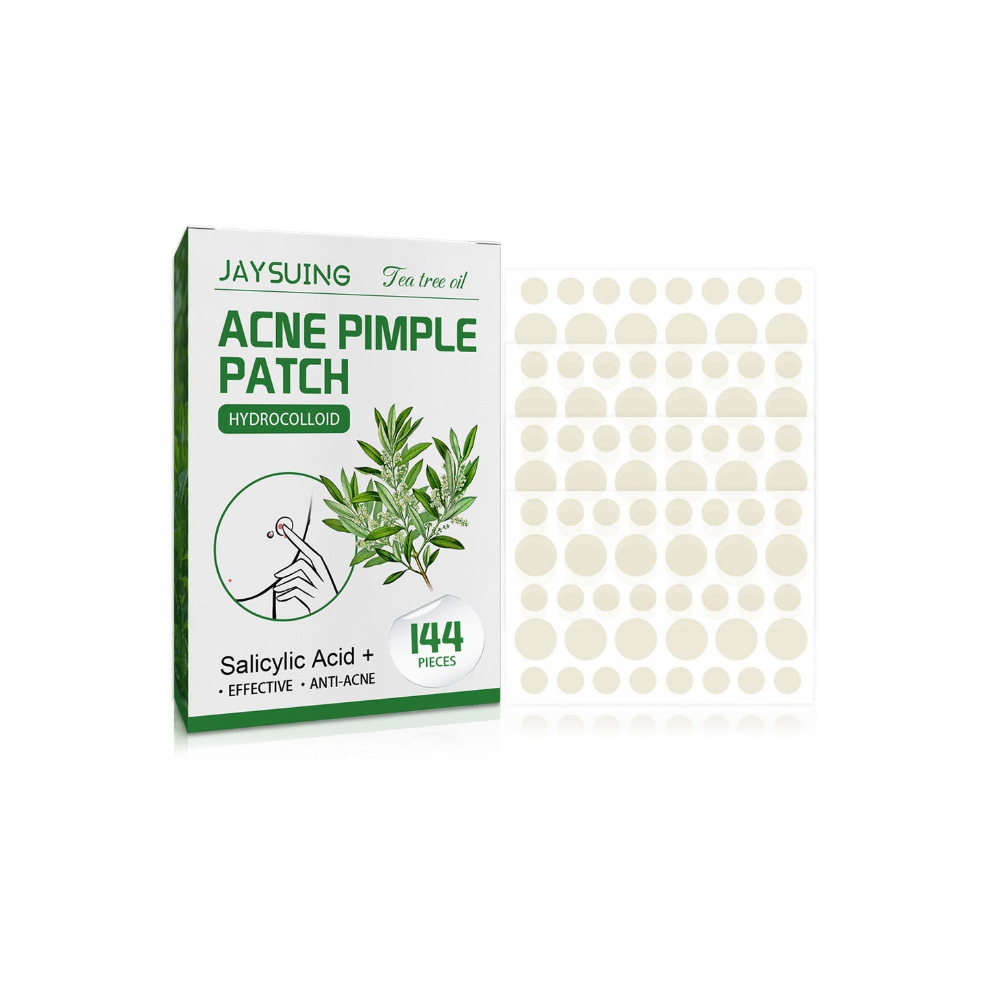 [vendor] Acne Pimple Patches, Hydrocolloid Acne Patches With Tea