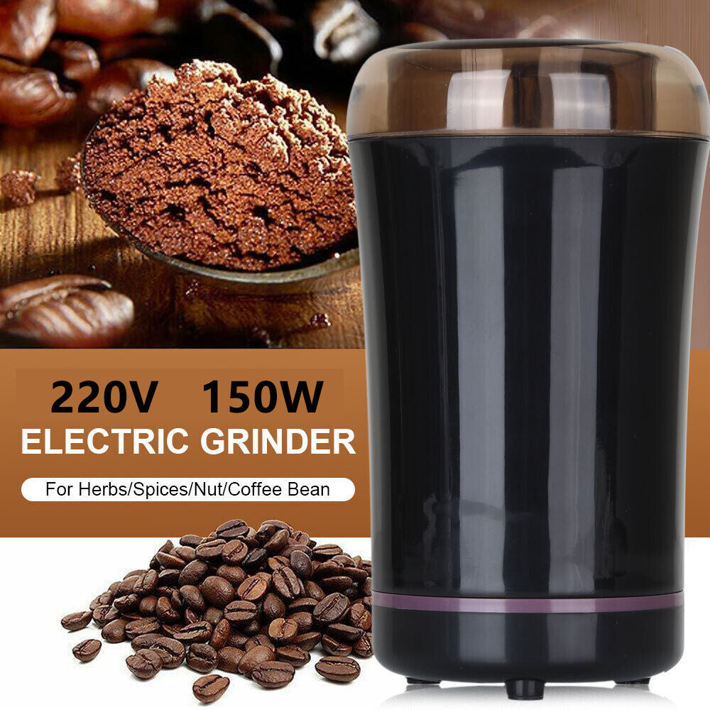 [vendor] Electric Coffee Grinder, Matte Blade Mill For Coffee