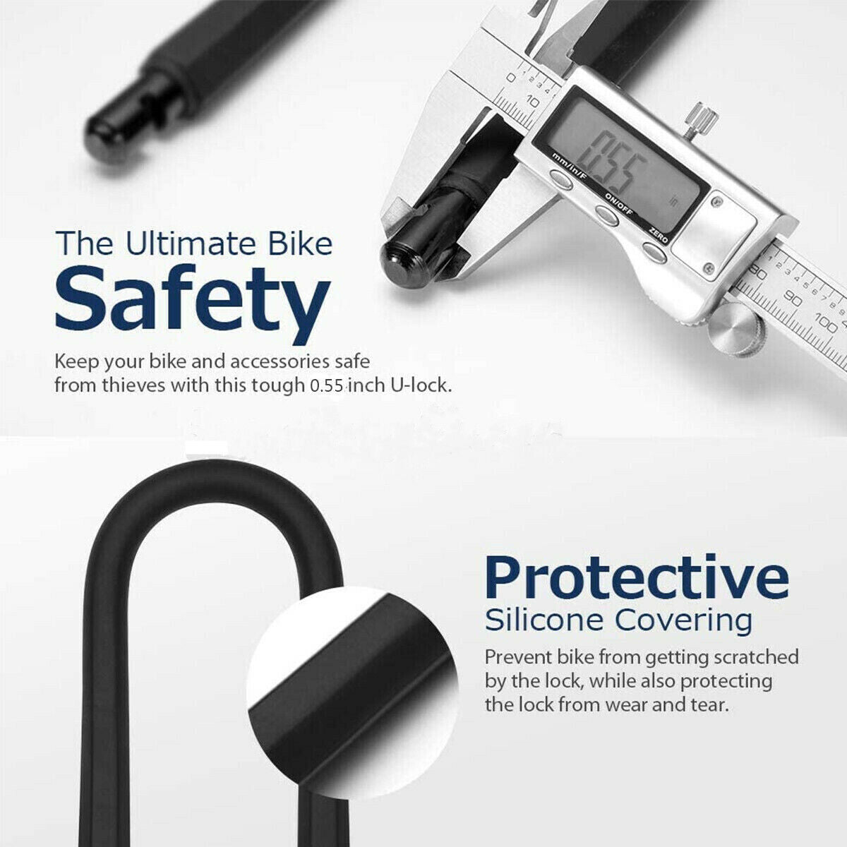[vendor] Bike D U Lock Heavy Duty Bicycle Motorbike Motorcycle
