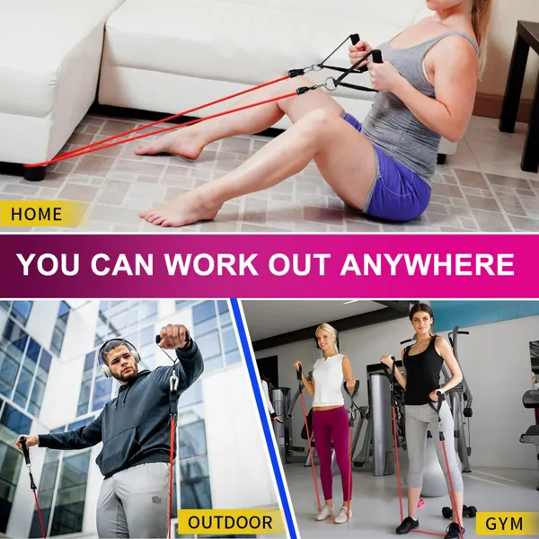 [vendor] 5 PC Set Resistance Band Resistance Bands, Exercise