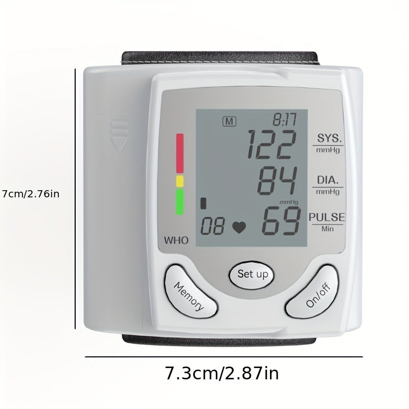 [vendor] Wrist Electronic Blood Pressure Monitor, BP Sphygmomanometer