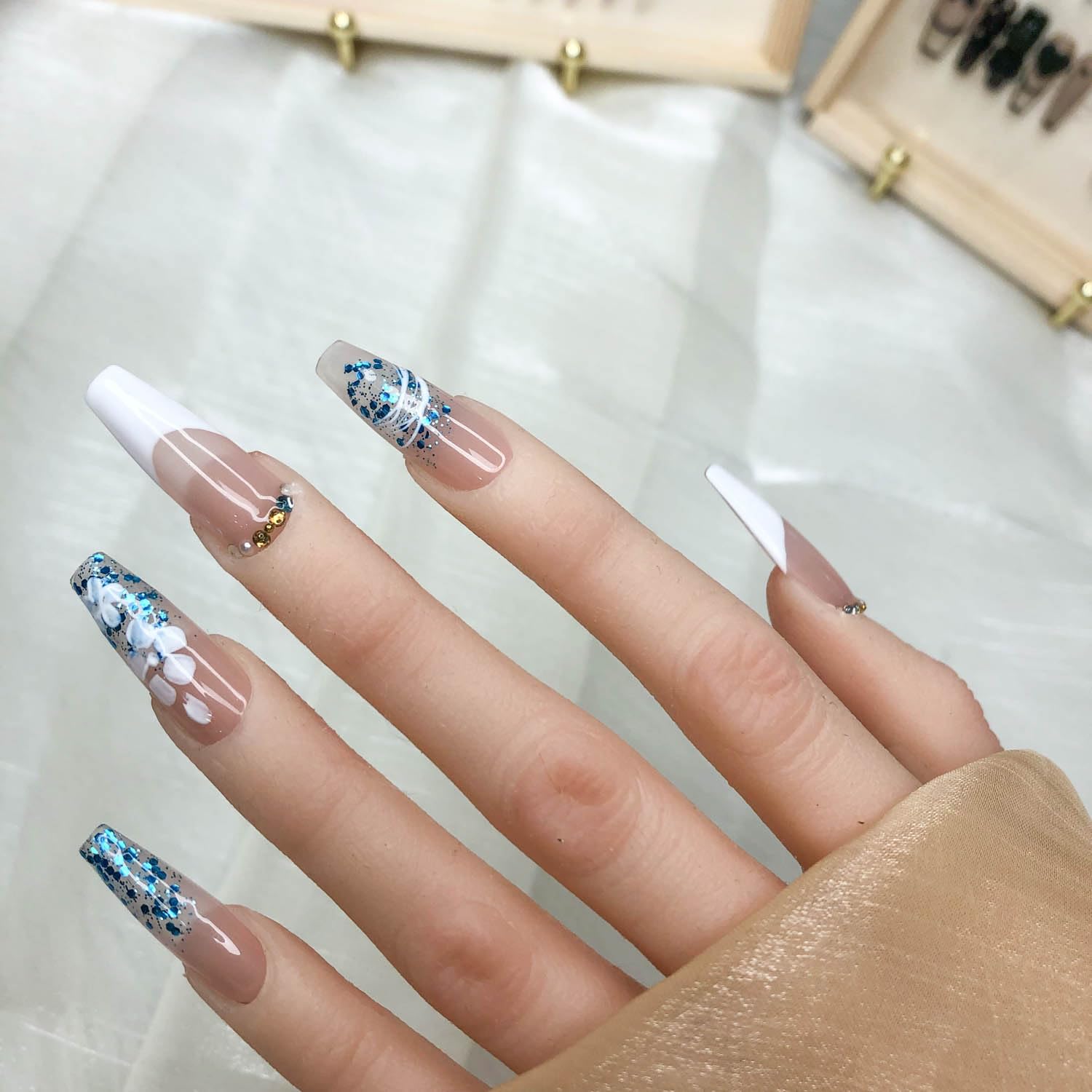 [vendor] GGddsha Nails Handmade Pmma Acrylic Nails Press On