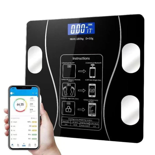 [vendor] Body Fat Scale 180 Kg Bluetooth Smart BMI Digital