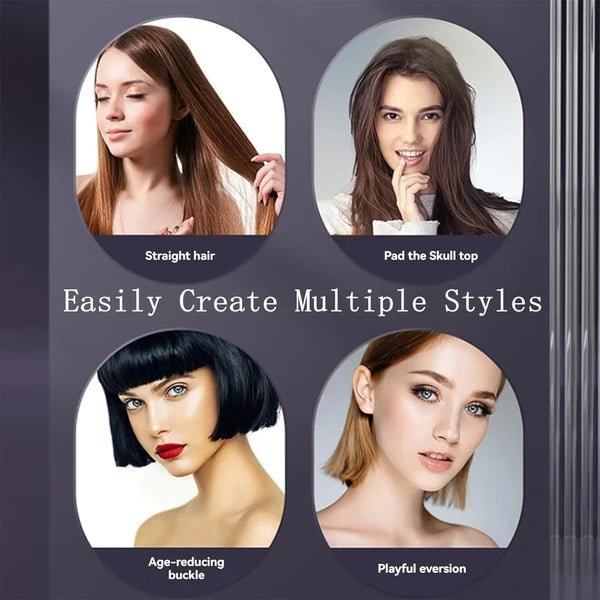 [vendor] Professional Steam Hair Straightener Ceramic Tourmaline