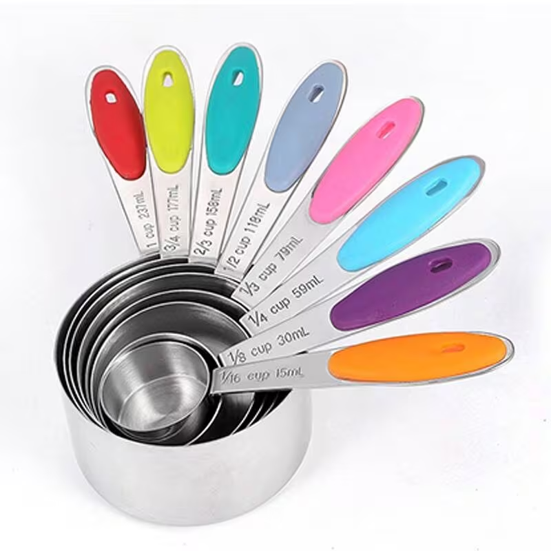 [vendor] Measuring Spoons And Cups 13-Piece Premium Set,