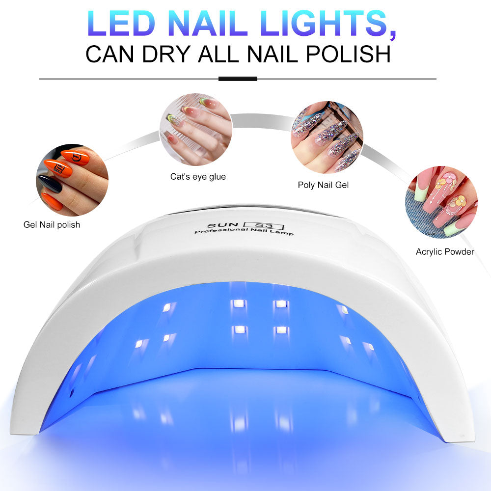 [vendor] UV Nail Lamp, UV Light For Gel Nails LED Nail Dryer With