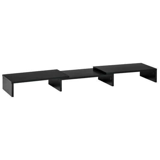 [vendor] Vinsetto Dual Monitor Stand Riser With Adjustable Length