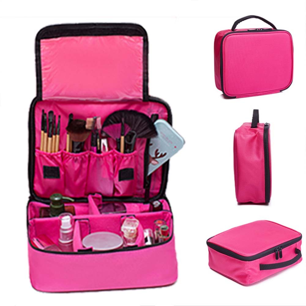 [vendor] Travel Makeup Bag Cosmetic Toiletry Case Hanging Pouch
