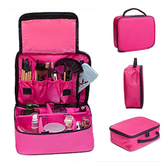 [vendor] Travel Makeup Bag Cosmetic Toiletry Case Hanging Pouch