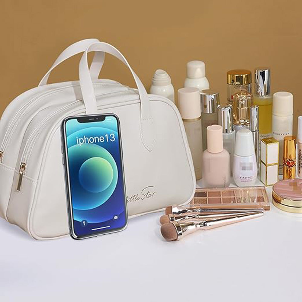 [vendor] Travel Makeup Bag Set, Waterproof Toiletry Bags For