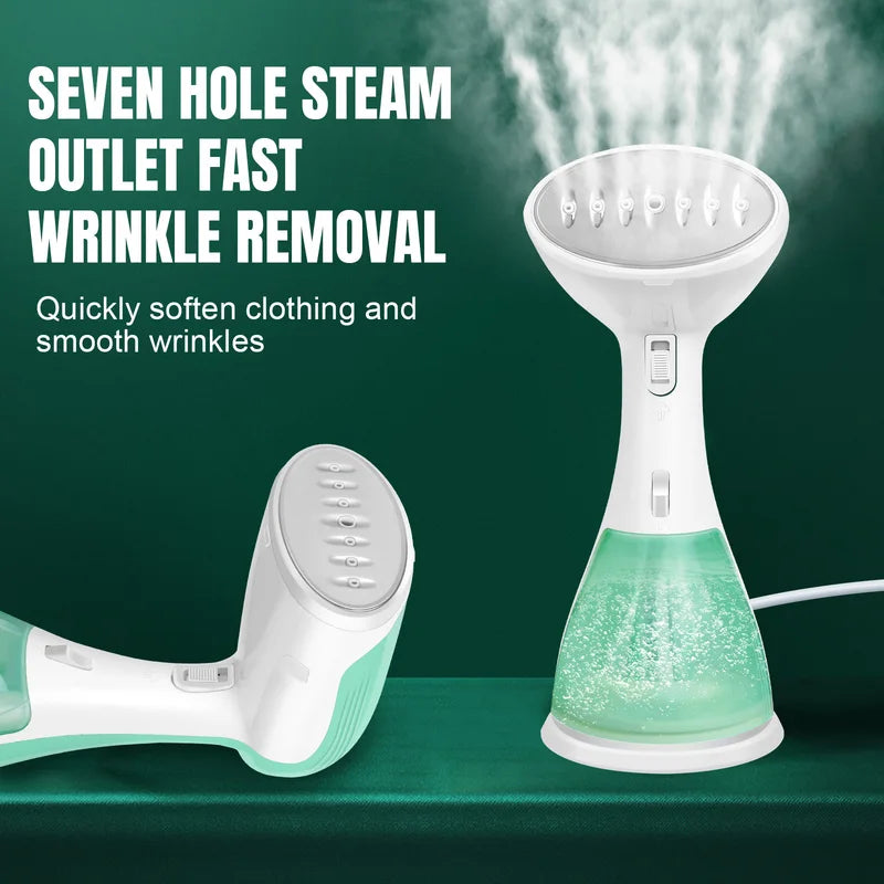 [vendor] Handheld Clothes Steamer, 1500W Portable Garment Steamer