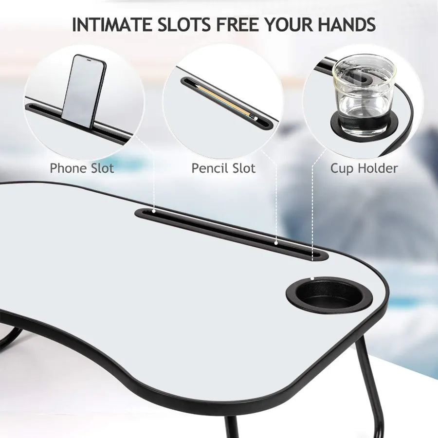 [vendor] Laptop Stand For Bed ,Portable Lap Desk