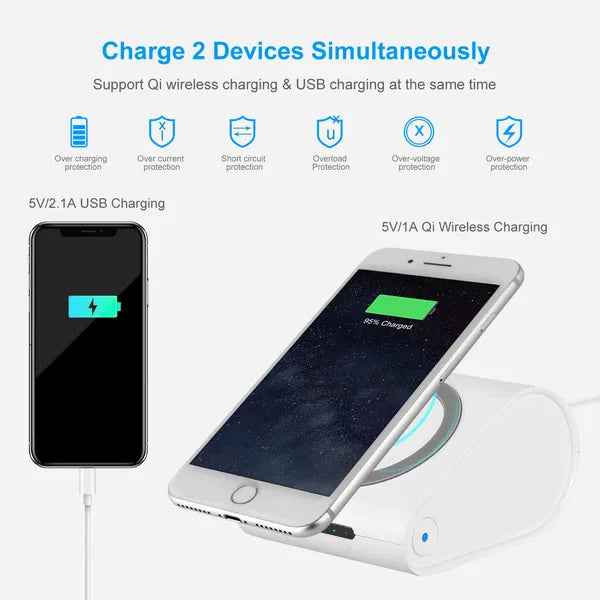 [vendor] Qi Wireless Charger 10400mAh Power Bank 5W Wireless