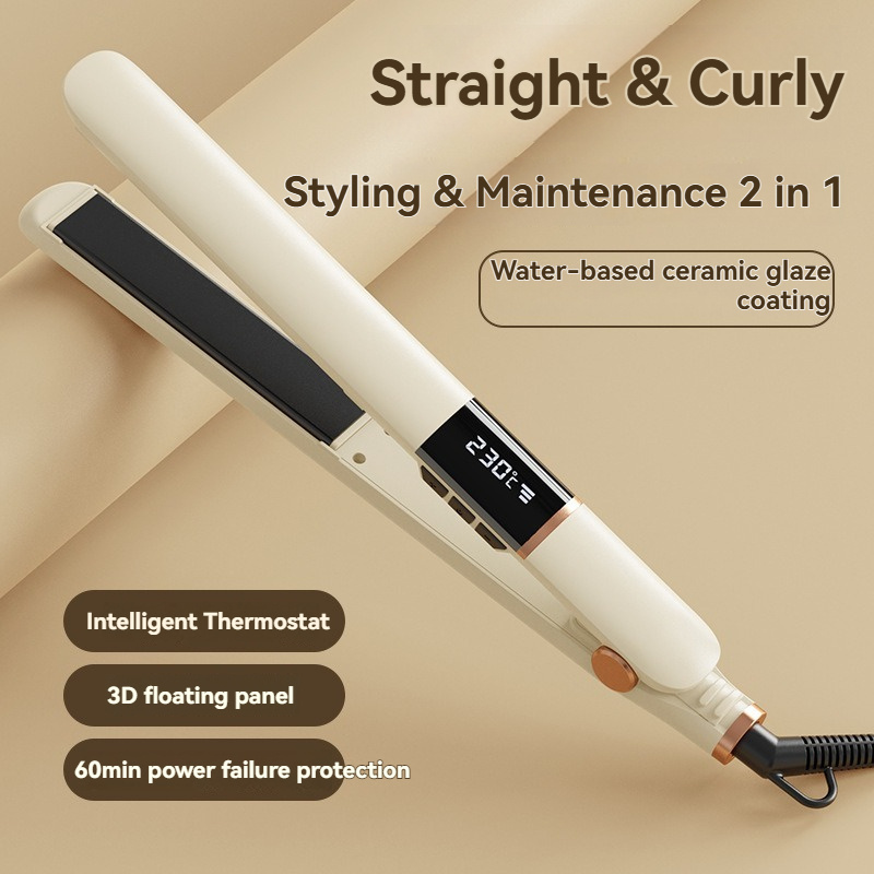 [vendor] Hair Straightener Curler 2 In 1 For Women 10s Fast Heat