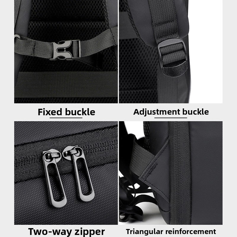 [vendor] 16 Inch Laptop Backpack Waterproof USB Rucksack Large
