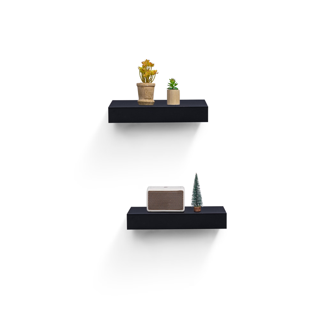 [vendor] Floating Shelves 14.96 Wall Mounted Wood Shelves For