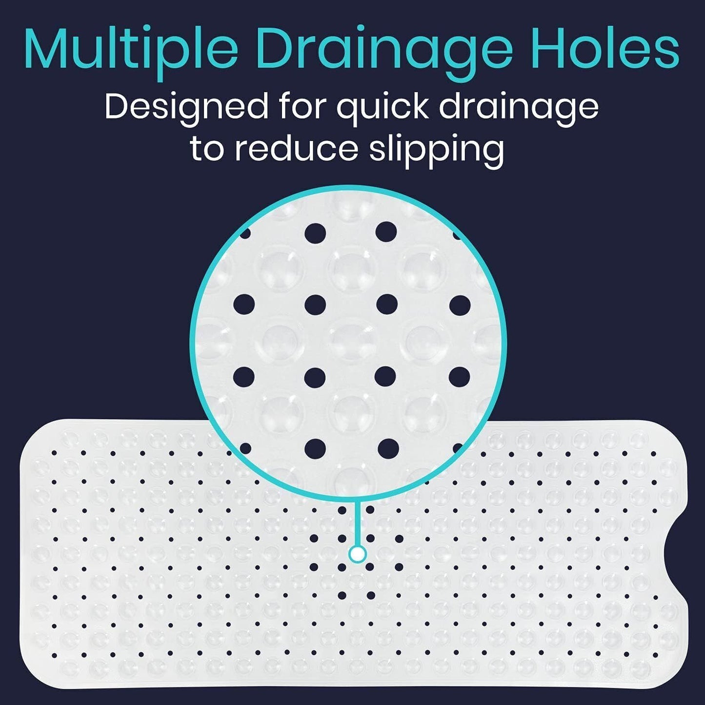 [vendor] Non Slip Bath Mat Extra Large Shower Mat Bathtub