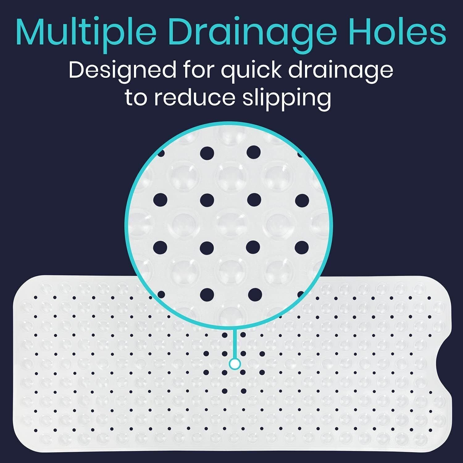 [vendor] Non Slip Bath Mat Extra Large Shower Mat Bathtub