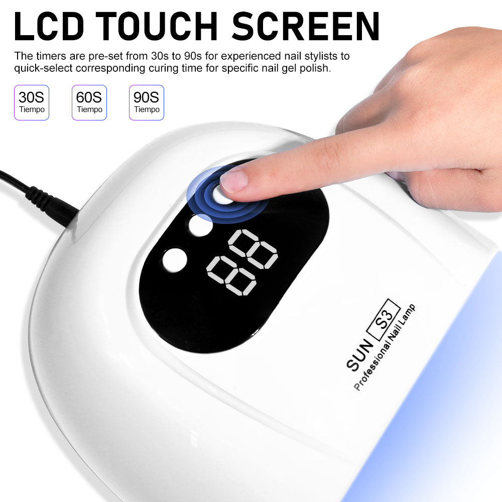 [vendor] UV Nail Lamp, UV Light For Gel Nails LED Nail Dryer With