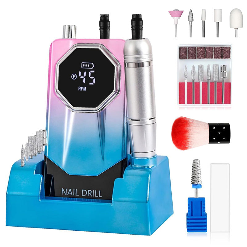 [vendor] Electric Nail File Drill Machine USB Portable Manicure