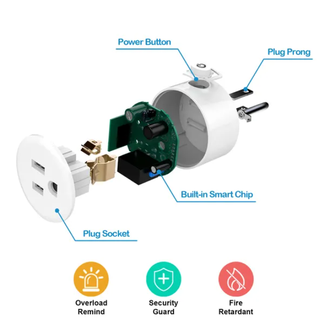 [vendor] WiFi Smart Plug Outlet Wireless Smart Socket APP Remote