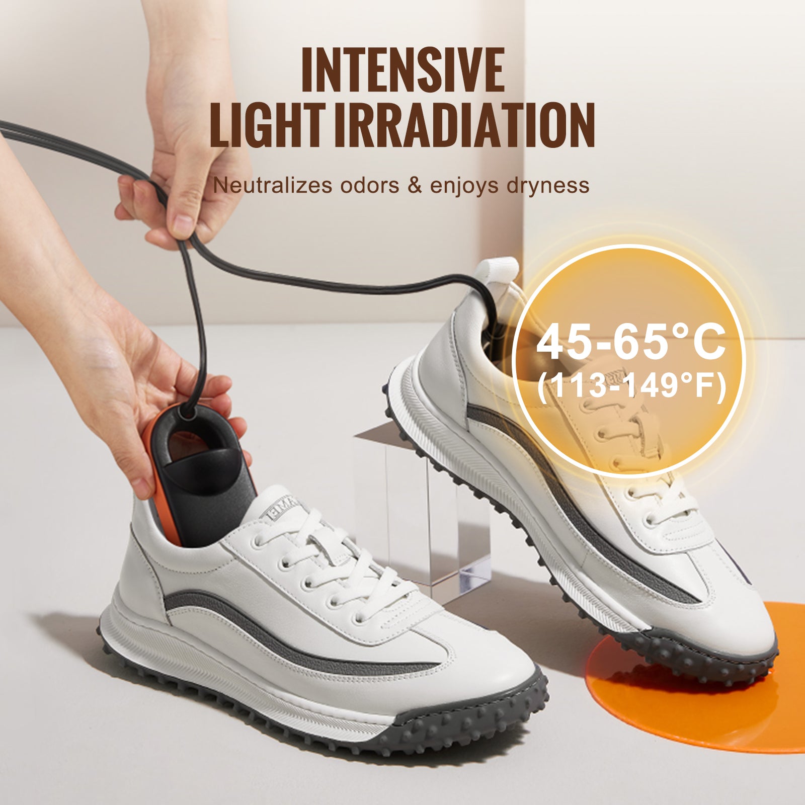 [vendor] VEVOR Boot Dryer Shoe Dryer, Portable Footwear Dryers