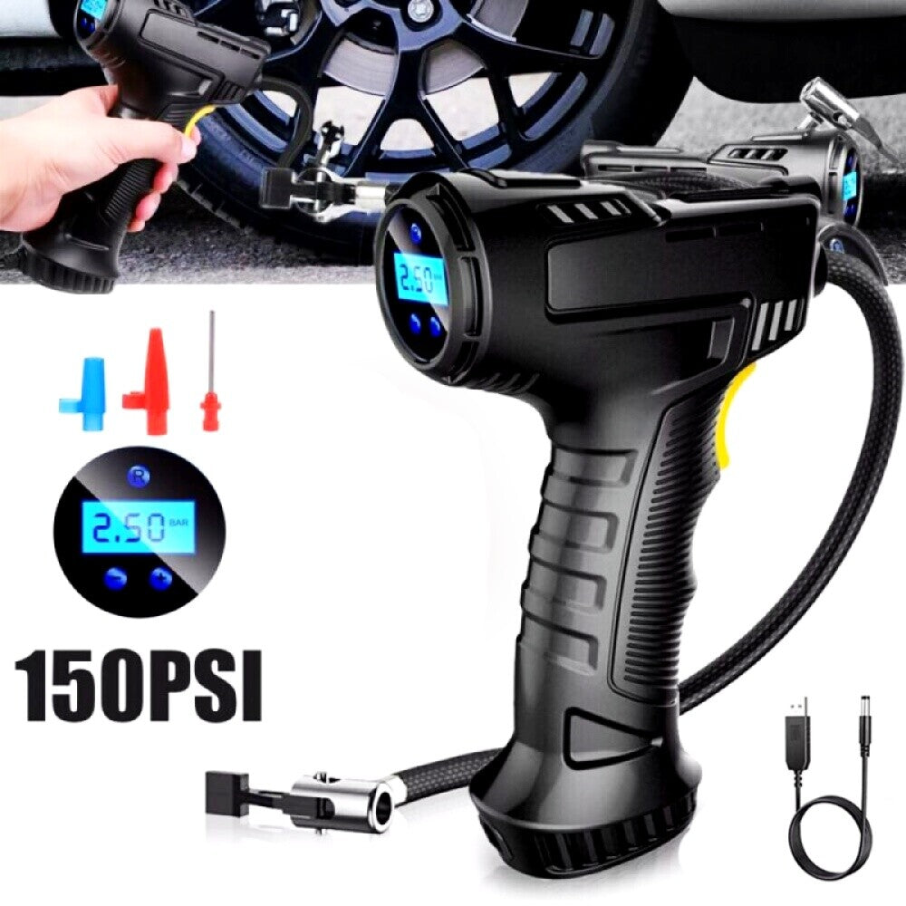 [vendor] Car Tyre Inflator Cordless 12V Electric Car Tire Air