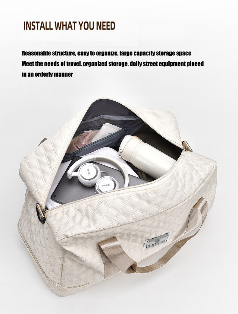 [vendor] Multi-Functional Crossbody Gym Bag - Dry-Wet Separation,
