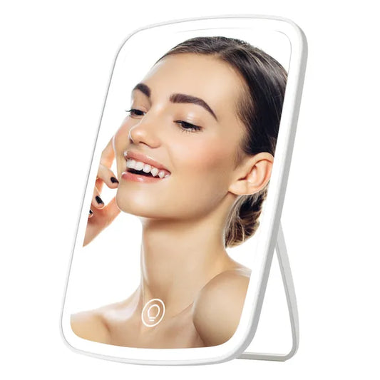 [vendor] 5.98x8.62in Lighted Makeup Mirror Vanity Desk Mirror