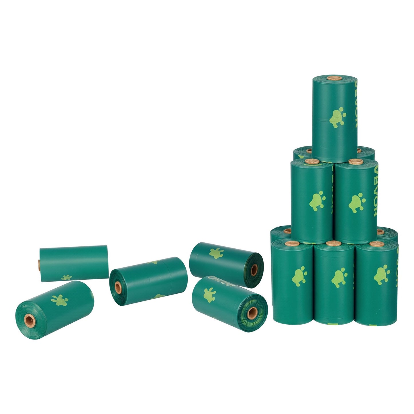 [vendor] Thick Dog Poop Waste Bags Refill Rolls 270PCS Lavender Scented
