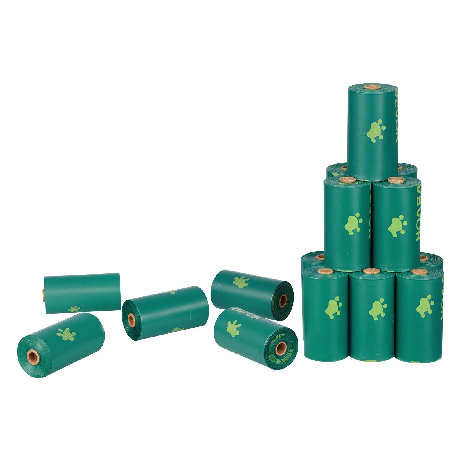 [vendor] Thick Dog Poop Waste Bags Refill Rolls 270PCS Lavender Scented