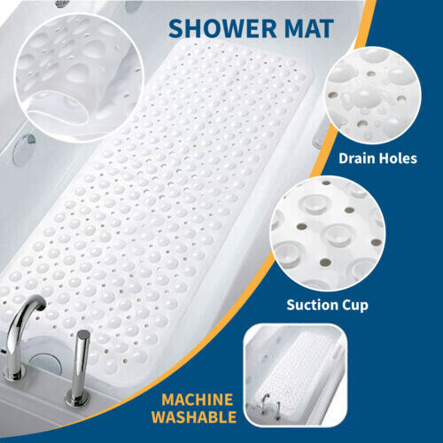 [vendor] Non Slip Bath Mat Extra Large Shower Mat Bathtub