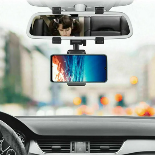 [vendor] Universal 360 Rotation Car Rear View Mirror Mount Stand