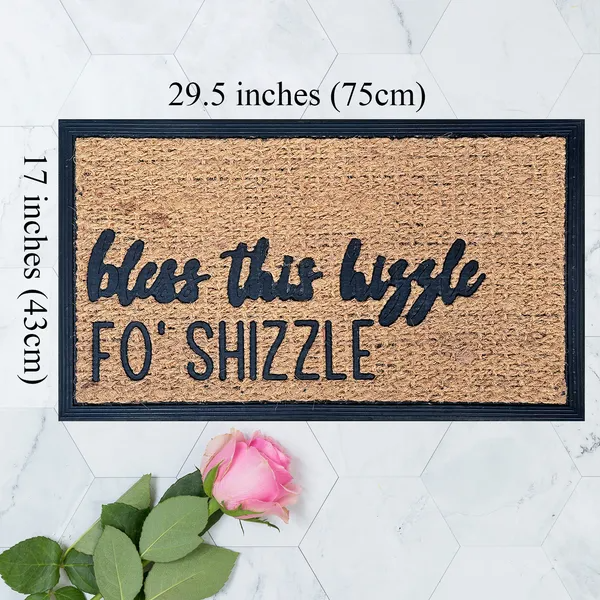 [vendor] Funny Coir Doormat Hello There Welcome Front Porch Decor