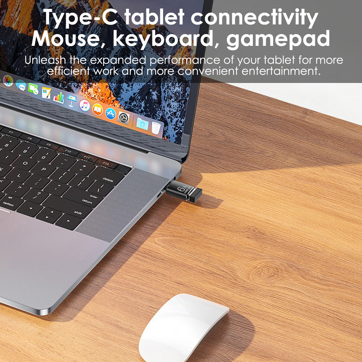 [vendor] 6A USB OTG Adapter USB 3.0 A Male To Type C Female
