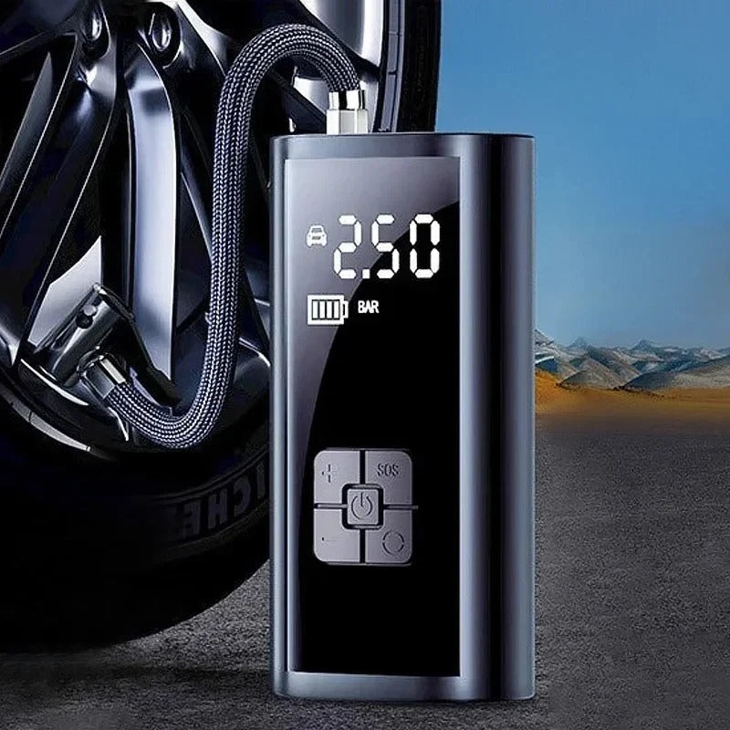 [vendor] Portable Tire Inflator Rechargeable Electric Inflator