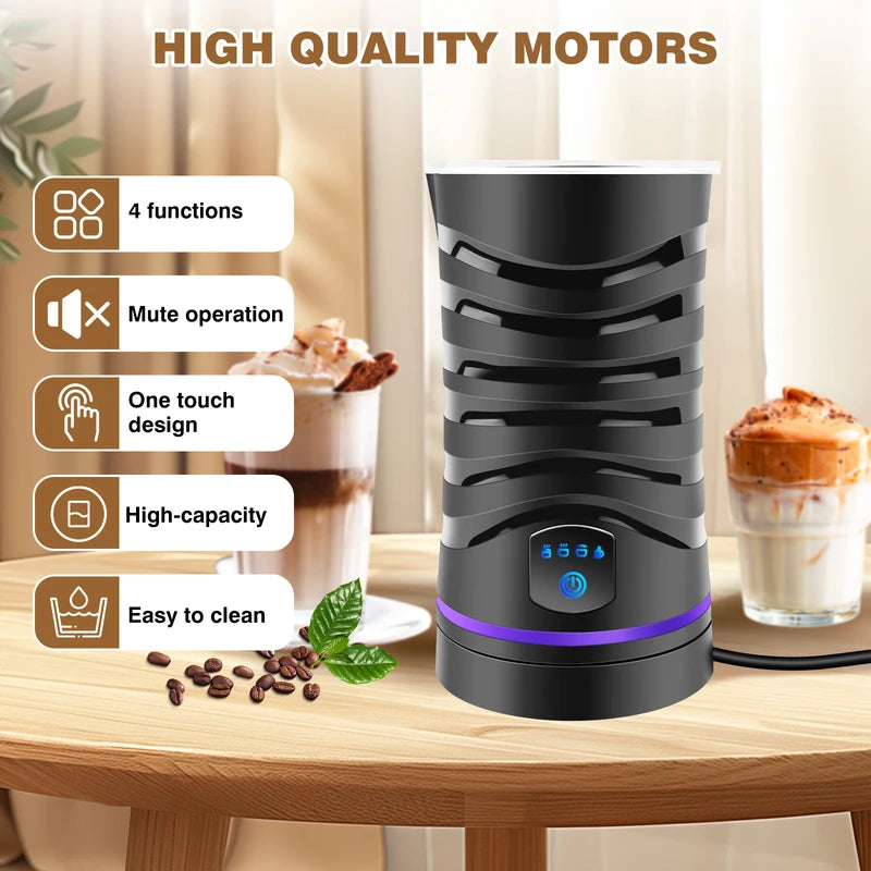 [vendor] Electric Milk Frother And Steamer Hot Chocolate Machine