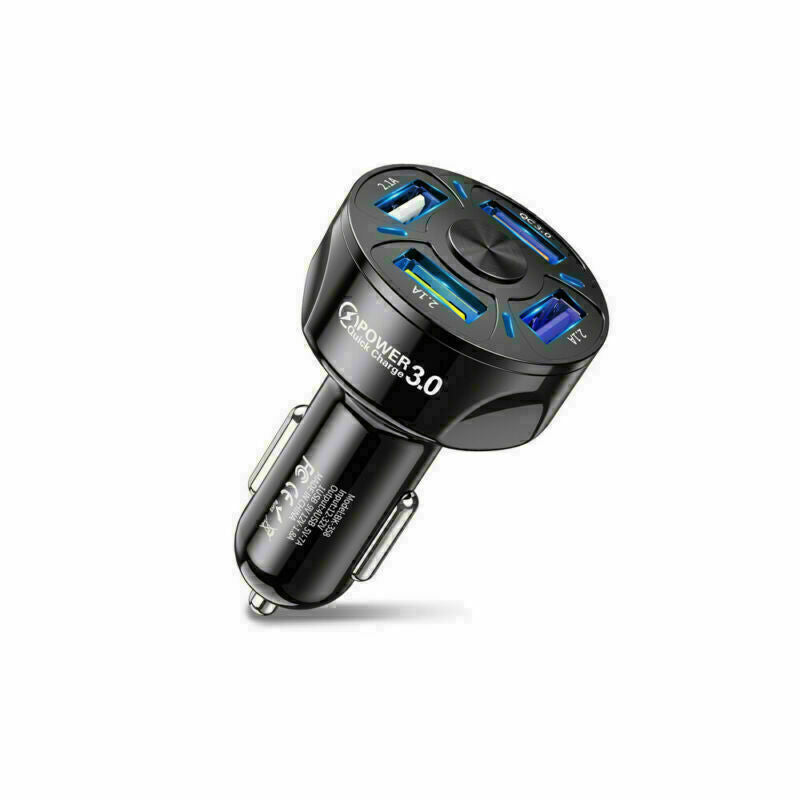 [vendor] In-Car 4Ports USB Car Charge 45W Mini Fast Charging For