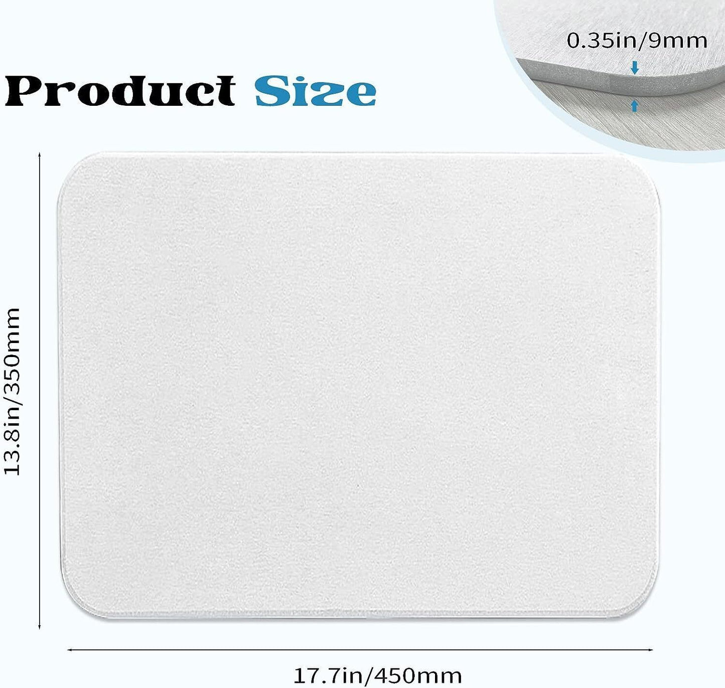 [vendor] Diatomite Stone Bath Mat Absorbent Drying Bathstone