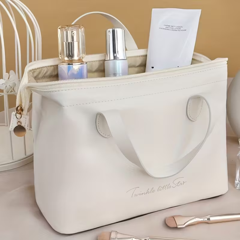 [vendor] Portable Cosmetic Bag For Makeup, Skin Care Waterproof